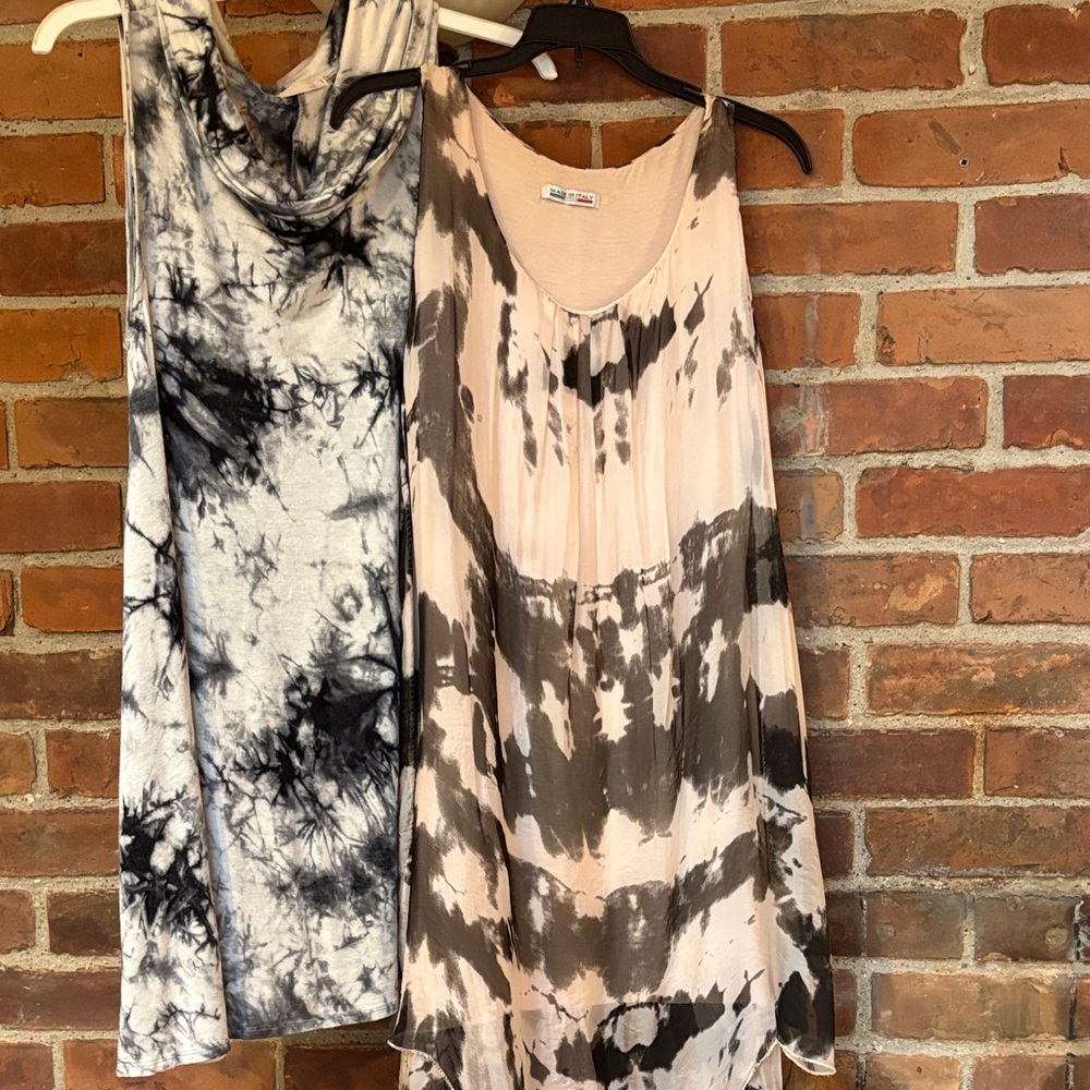 Made In Italy Silk Tunic Dress & Bonus